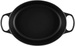 Owalna brytfanna żeliwna 33cm czarna LE CREUSET