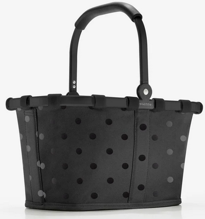 Koszyk carrybag XS frame glossy dots black REISENTHEL