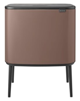 Kosz BO Touch Bin 11+23l Satin Taupe BRABANTIA