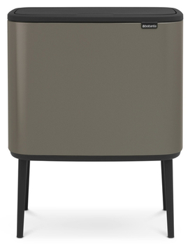 Kosz BO Touch Bin 3  x 11l platynowy  BRABANTIA