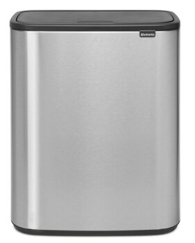 Kosz Bo Touch Bin 2x30 l stal matowa FPP BRABANTIA