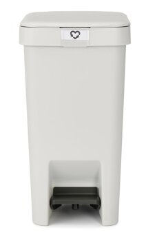 Kosz pedałowy 10l StepUp light grey Brabantia