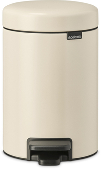 Kosz pedałowy NewIcon 3l Soft Beige BRABANTIA