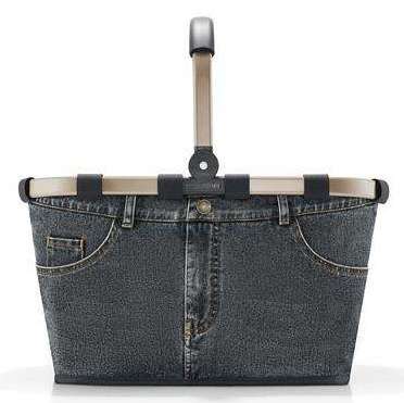 Koszyk carrybag frame jeansdark grey REISENTHEL
