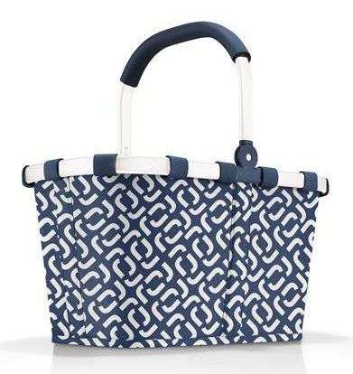 Koszyk carrybag frame signature navy REISENTHEL