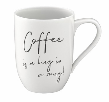 Kubek 280ml Coffee is a hug in a mug Statement VILLEROY BOCH