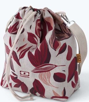 Lunchbag termiczny z paskiem Fresh red Vegetal MONBENTO