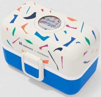 Lunchbox dziecięcy Tresor Catimini Blue Terrazzo MONBENTO