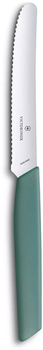 Nóż ząbkowany 11cm Swiss Modern sage VICTORINOX