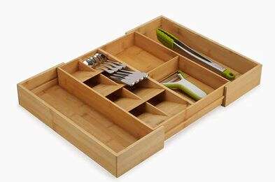 Organizer na sztućce rozsuwany DrawerStore™ Bamboo Expanding JOSEPH JOSEPH