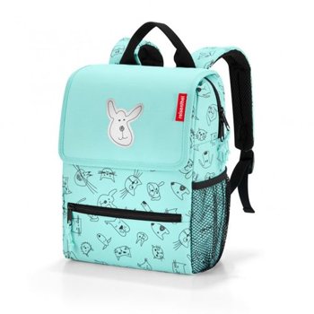 Plecak backpack cats and dogs mint REISENTHEL