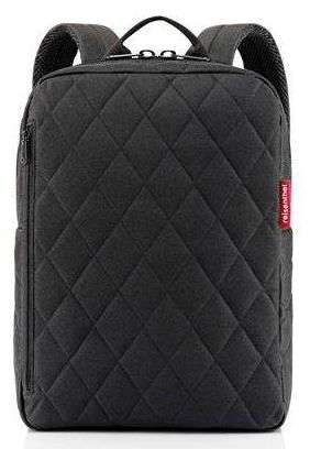 Plecak classic backpack M rhombus black REISENTHEL