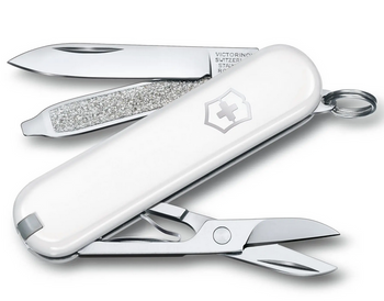 Scyzoryk Classic SD Falling Snow biały VICTORINOX