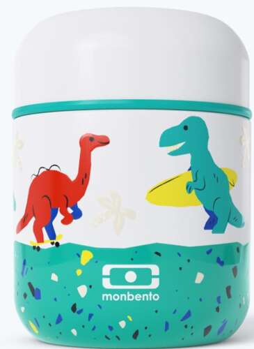 Termos obiadowy 280ml Capsule blue Dino s MONBENTO