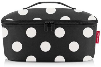 Torba coolerbag M pocket dots white REISENTHEL