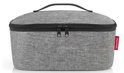 Torba coolerbag M pocket twist silver REISENTHEL