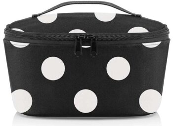 Torba coolerbag S pocket dots white REISENTHEL