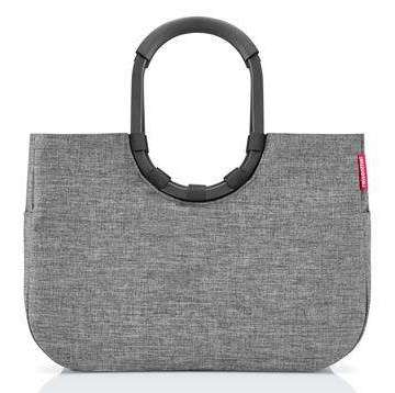 Torba loopshopper L frame twist silver REISENTHEL