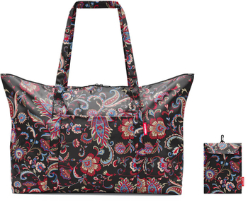 Torba mini maxi travelbag paisley black REISENTHEL