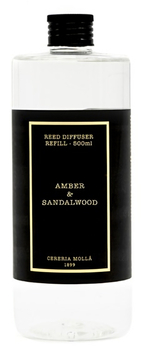 Zapas do dyfuzora 500ml Amber and Sandalwood CERERIA MOLLA