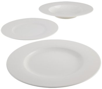 Zestaw talerzy 18el. (na 6 osób) Basic White VILLEROY BOCH