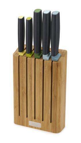Bambusowy blok z 5 nożami Elevate JOSEPH&JOSEPH