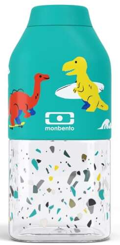 Butelka 330ml Positive S Blue Dino MONBENTO