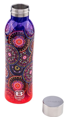 Butelka termiczna 500ml B Bottles TWIN Mandala BUGATTI