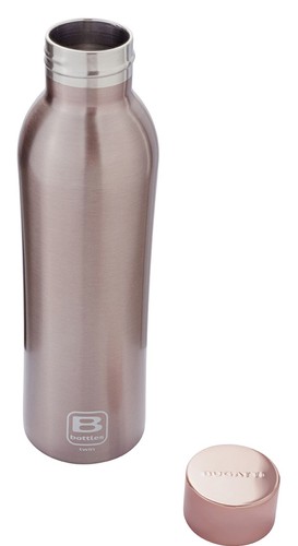 Butelka termiczna 500ml B Bottles TWIN Rose Gold Brushed BUGATTI