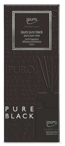 Dyfuzor 50 ml Pure Black ESSENTIALS by ipuro