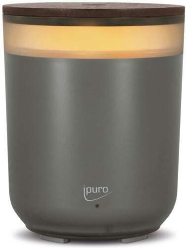 Dyfuzor ultrasoniczny AIR SONIC aroma candle grey IPURO