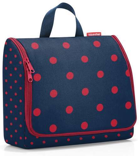 Kosmetyczka TOILETBAG XL mixed dots red REISENTHEL