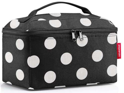 Kosmetyczka beautycase dots white REISENTHEL