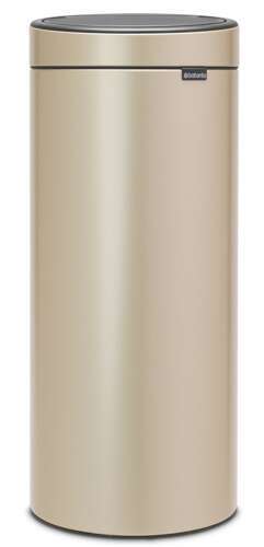 Kosz 30 l Touch Bin New Champagne BRABANTIA