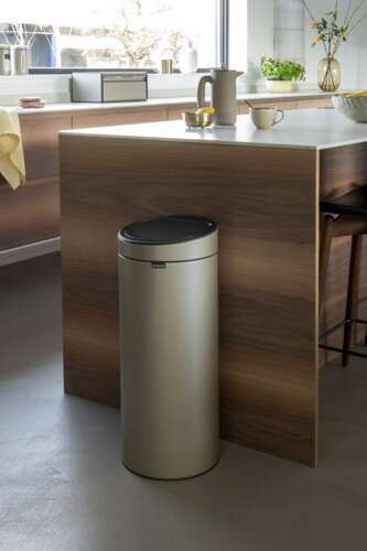 Kosz 30 l Touch Bin New Champagne BRABANTIA