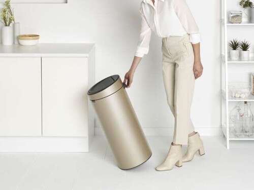 Kosz 30 l Touch Bin New Champagne BRABANTIA