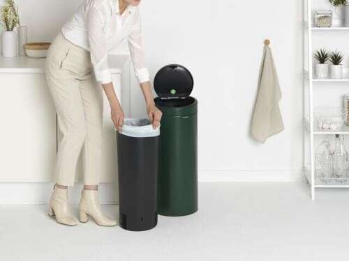 Kosz 30 l Touch Bin New Pine Green BRABANTIA