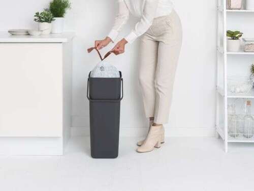 Kosz 40 l Sort&Go Grey BRABANTIA