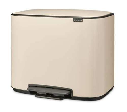 Kosz BO PEDAL BIN 11+23l Soft Beige BRABANTIA 