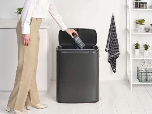 Kosz Bo Touch Bin 60l Confident Grey BRABANTIA