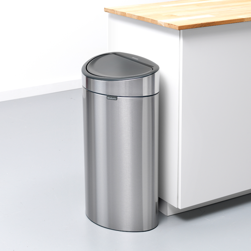 Kosz Touch Bin do segregacji 23l + 10l stal matowa BRABANTIA