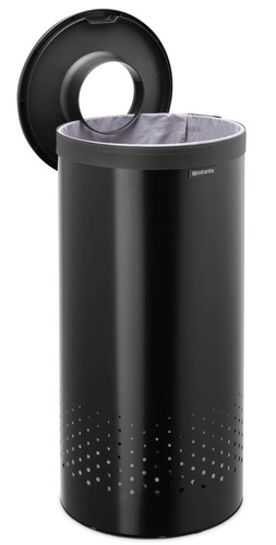 Kosz na pranie 35l Matt Black BRABANTIA