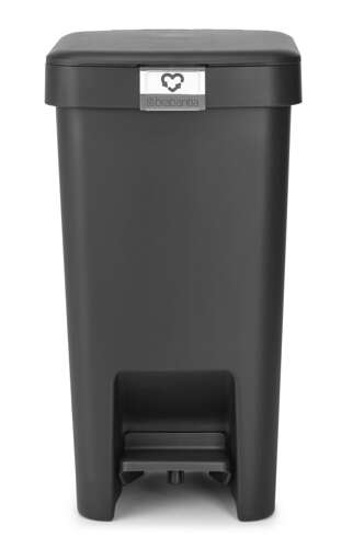 Kosz pedałowy 10l StepUp dark grey Brabantia