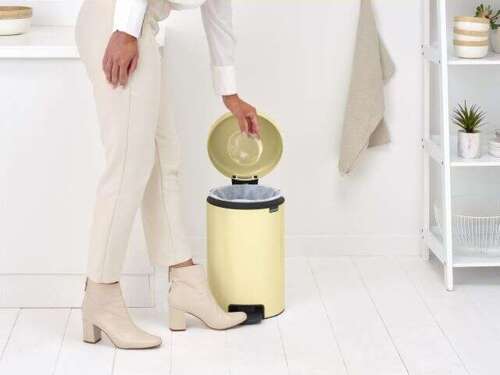 Kosz pedałowy NewIcon 12l Mellow Yellow BRABANTIA