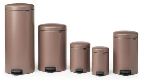 Kosz pedałowy NewIcon 12l Satin Taupe BRABANTIA