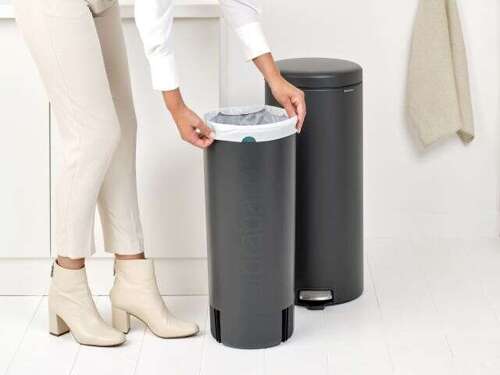 Kosz pedałowy NewIcon 30l Mineral Infinite Grey BRABANTIA