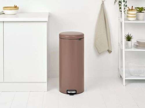 Kosz pedałowy NewIcon 30l Satin Taupe BRABANTIA