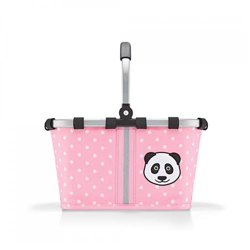 Koszyk carrybag XS kids panda dots pink REISENTHEL