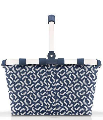 Koszyk carrybag frame signature navy REISENTHEL