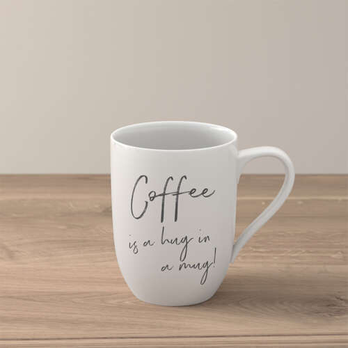 Kubek 280ml Coffee is a hug in a mug Statement VILLEROY BOCH